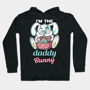 I'M The Daddy Bunny Rabbit Cute Happy Easter Dad Father Papa Hoodie